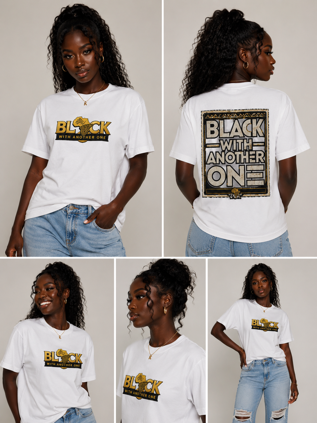 Black With Another One T-Shirt — Graphic Tee