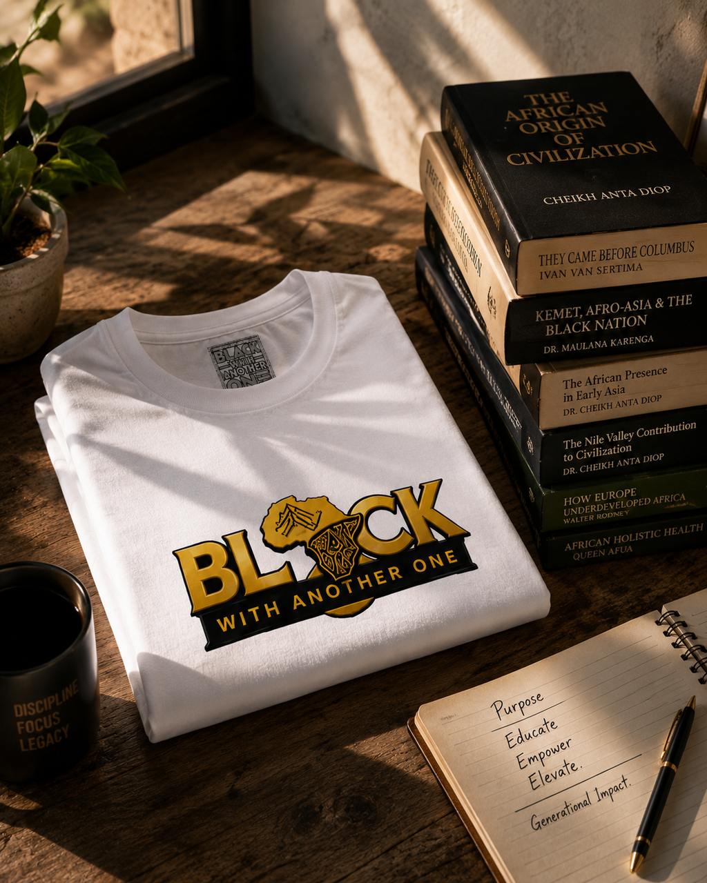 Black With Another One T-Shirt — Graphic Tee
